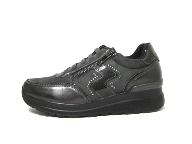 Producto ZAPATO CORDON ELASTICO AMARPIES PLOMO