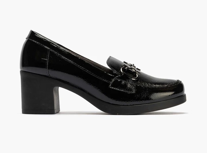 Producto ZAPATO TACON PITILLOS NEGRO