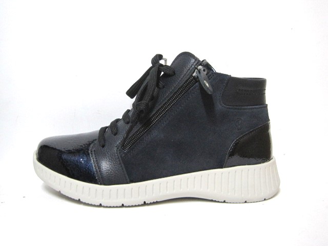 Producto BOTIN CORDON Y CREMALLERA SUAVE MARINO