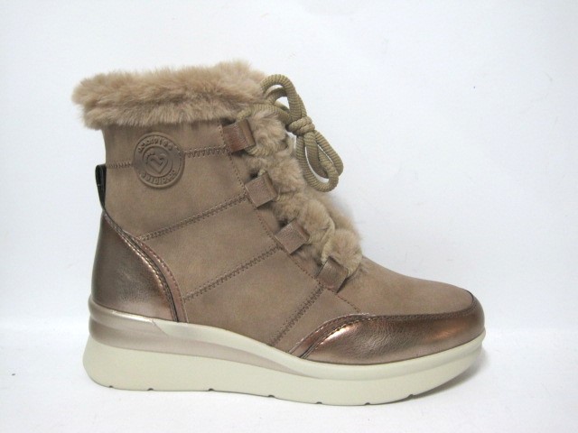 Producto BOTIN COMFORT COMI PELO AMARPIES TAUPE