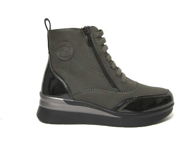 Producto BOTIN COMFORT CREMALLERA ELASTISCOS AMARPIES KAKI